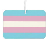 Trans Pride Autolufterfrischer (Rückseite)