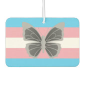 Trans Pride Autolufterfrischer (Vorderseite)