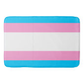 Trans Pride Bath Mat: Jede Farbe einprägen Badematte (Vorderseite)