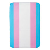 Trans Pride Bath Mat: Jede Farbe einprägen Badematte (Vorderseite Vertikal)