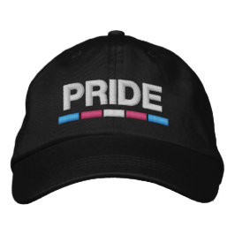 Trans Pride bestickte Baseballkappe
