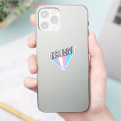 Trans Pride Burst - Inklusiv Aufkleber (Telefon)