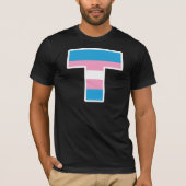 Trans Pride Capital T-Shirt (Vorderseite)