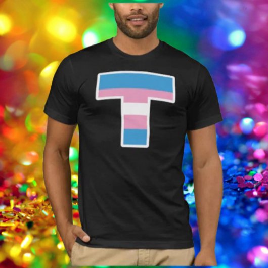 Trans Pride Capital T-Shirt