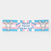 Trans Pride Community Parade Banner (Horizontal)