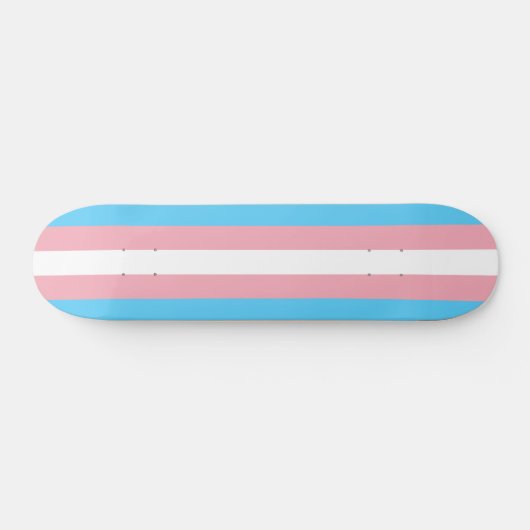 Trans Pride (Deck) Skateboard (Horizontal)