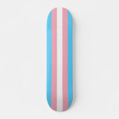 Trans Pride (Deck) Skateboard (Vorne)