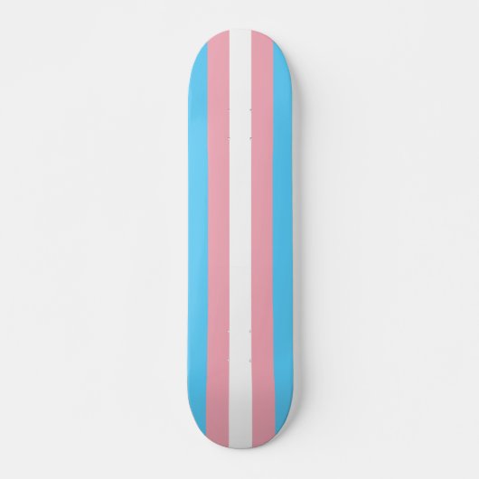 Trans Pride (Deck) Skateboard (Vorne)