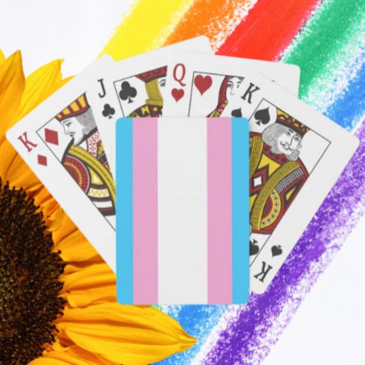 Trans Pride Deck Spielkarten