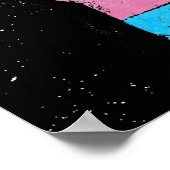 Trans Pride Fist Poster (Ecke)