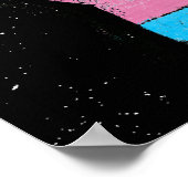 Trans Pride Fist Poster (Ecke)