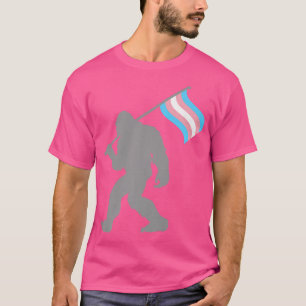 Trans Pride Flag Monster für Transgender T-Shirt