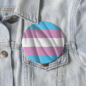 TRANS PRIDE FLAG WAVY DESIGN - PRIDE 2014 BUTTON (Beispiel)
