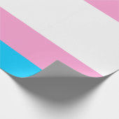Trans Pride Geschenkpapier (Ecke)