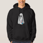 Trans Pride Ghost Hoodie (Vorderseite)