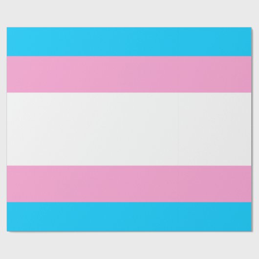 Trans Pride Gift Wrap Geschenkpapier (Flach)