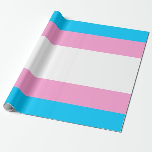 Trans Pride Gift Wrap Geschenkpapier (Ungerollt)