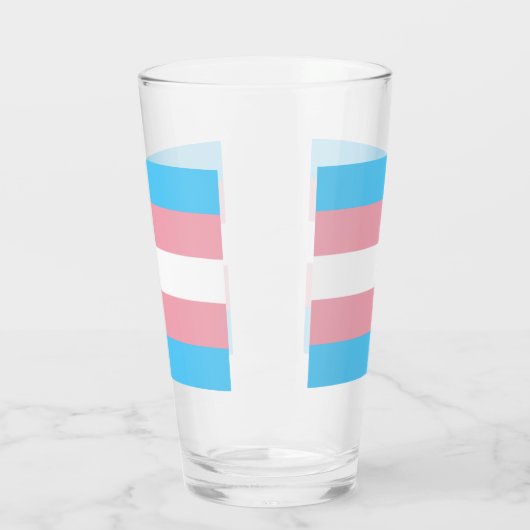Trans Pride! Glas (Links)