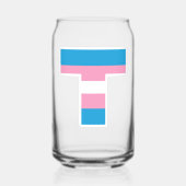 Trans Pride Hauptstadt T Can Glas (Vorderseite)
