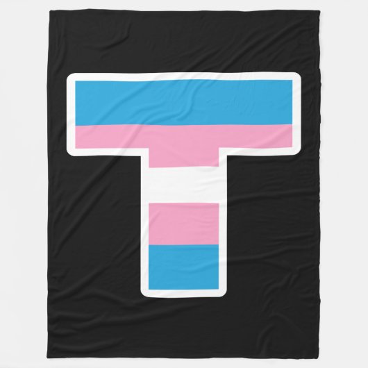 Trans Pride Hauptstadt T Fleece Blanket (Vorderseite)