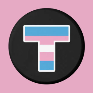 Trans Pride Hauptstadt-T-Magnet Magnet