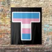 Trans Pride Hauptstadt T Tapestry Wandteppich