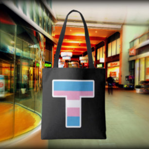 Trans Pride Hauptstadt-T-Tasche Tasche