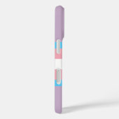 Trans Pride Heart Case-Mate iPhone Case (Rückseite / Rechts)