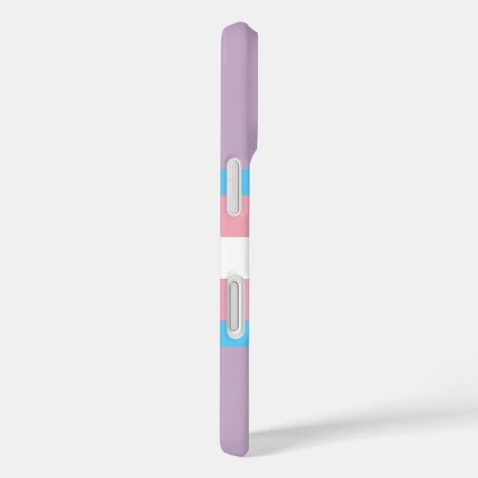 Trans Pride Heart Case-Mate iPhone Case (Rückseite / Rechts)