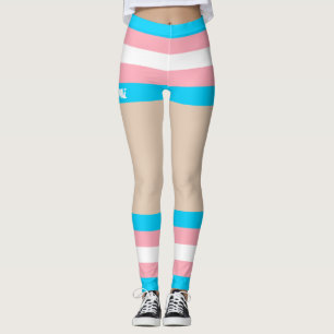 Trans Pride Imitats Shorts & Legs Leggings