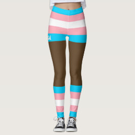 Trans Pride Imitats Shorts & Legs Leggings
