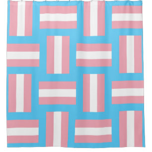 Trans Pride Inspiriert Duschvorhang