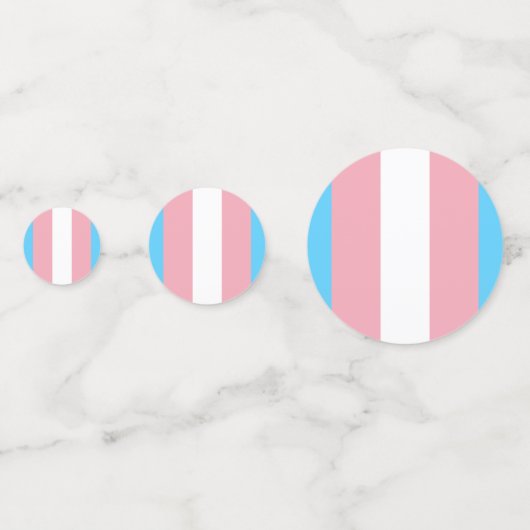 Trans Pride! Konfetti (Rückseiten)