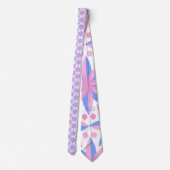 Trans Pride Krawatte: Blühen mit Stolz Krawatte (Rückseite)