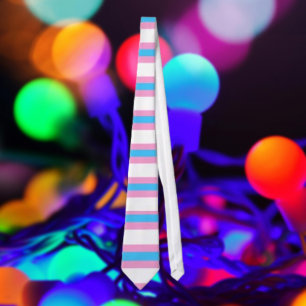 Trans Pride Krawatte: Feiere jeden Farbton Krawatte