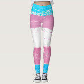 Trans Pride Leggings (Vorderseite)