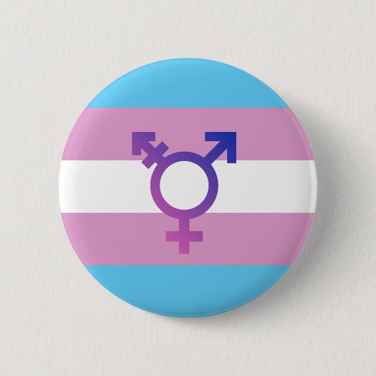 Trans-Pride-Markierung Button (Vorderseite)