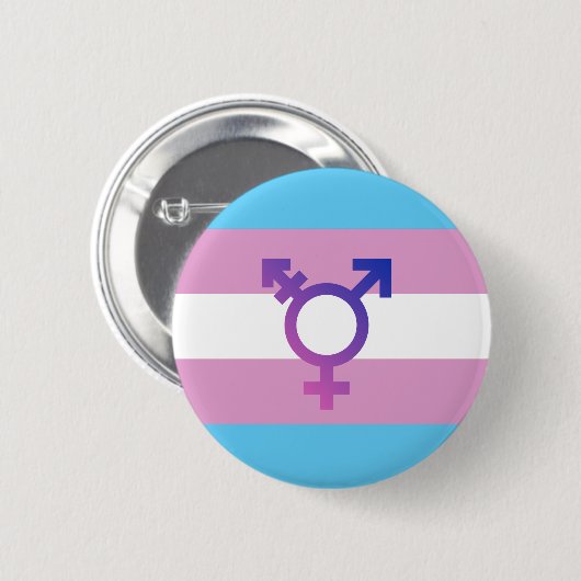 Trans-Pride-Markierung Button (Vorne & Hinten)