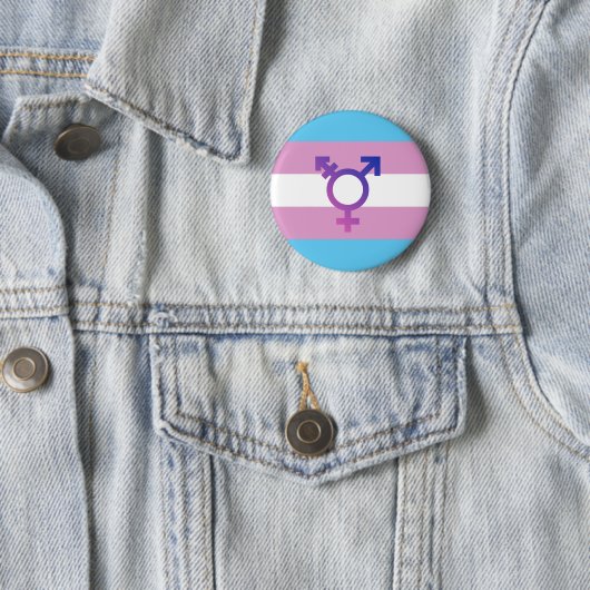 Trans-Pride-Markierung Button (Beispiel)