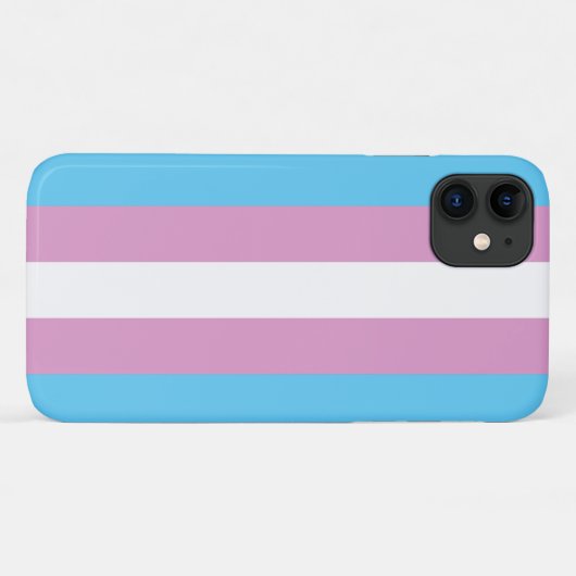Trans-Pride-Markierung Case-Mate iPhone Hülle (Rückseite (Horizontal))