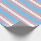 Trans-Pride-Markierung Geschenkpapier (Ecke)