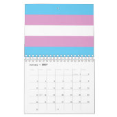 Trans-Pride-Markierung Kalender (Jan 2027)
