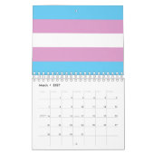 Trans-Pride-Markierung Kalender (Mär 2027)