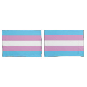 Trans-Pride-Markierung Kissenbezug