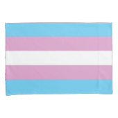 Trans-Pride-Markierung Kissenbezug (Vorderseite-Rechts)