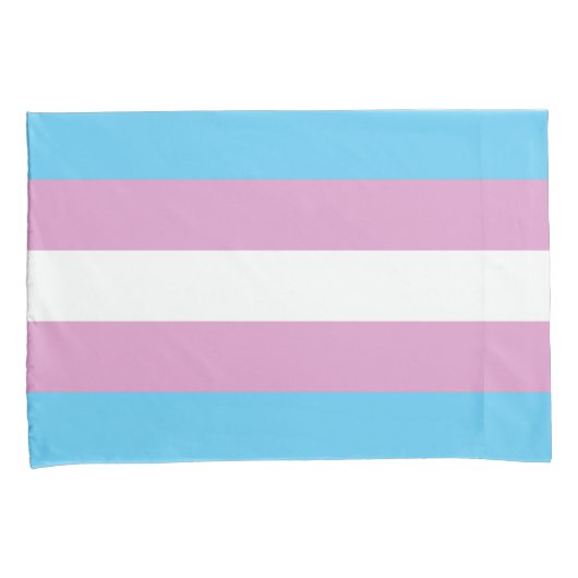 Trans-Pride-Markierung Kissenbezug (Vorderseite-Rechts)