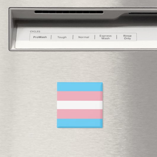 Trans-Pride-Markierung Magnet (In Situ (Geschirrspüler))