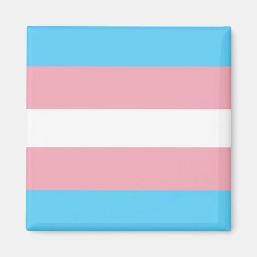 Trans-Pride-Markierung Magnet (Vorne)