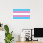 Trans-Pride-Markierung Poster (Heimbüro)