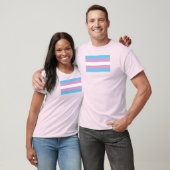 Trans-Pride-Markierung T-Shirt (Unisex)